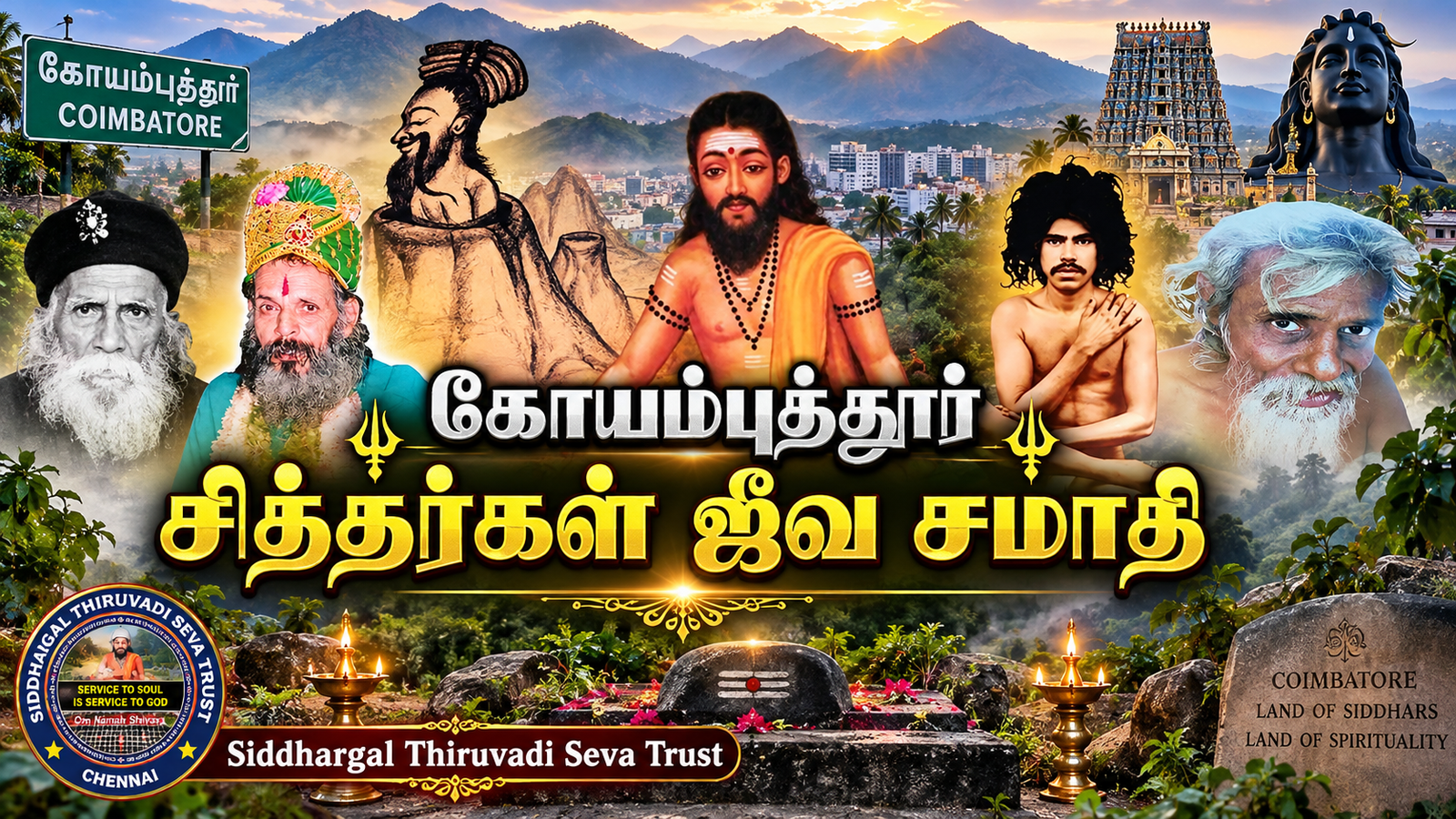 Coimbatore Siddhars Jeeva Samadhi